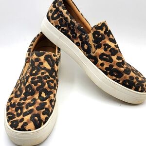 Steve Madden Animal Print Cloth Women's Sneakers Size 11. #1322